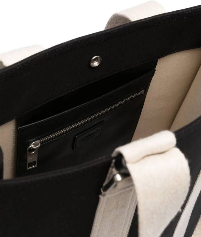 Jacquemus Le Cabas Cuerda shopper Zwart