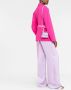 Jacquemus Le Chiquito Long leren shopper Paars - Thumbnail 2