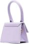 Jacquemus Le Chiquito Long leren shopper Paars - Thumbnail 4