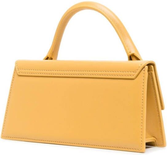 Jacquemus Le Chiquito lange schoudertas Geel