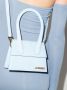 Jacquemus Le Chiquito Moyen shopper Blauw - Thumbnail 2