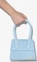 Jacquemus Le Chiquito Moyen shopper Blauw - Thumbnail 4