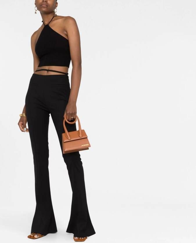 Jacquemus Le Chiquito Noeud kleine tas Bruin