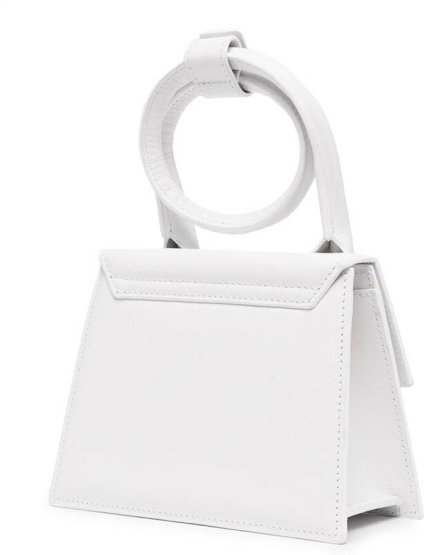 Jacquemus Le Chiquito Noeud shopper Wit