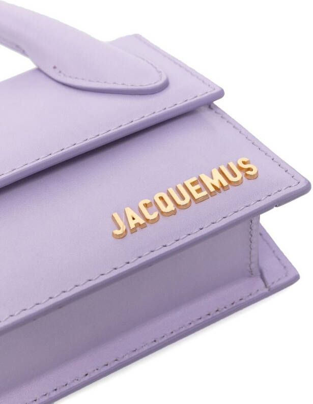 Jacquemus Le Chiquito Long shopper Paars
