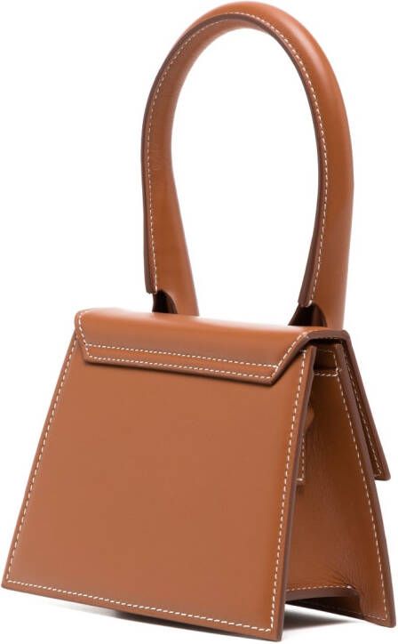 Jacquemus Le Chiquito tas met handgreep Bruin