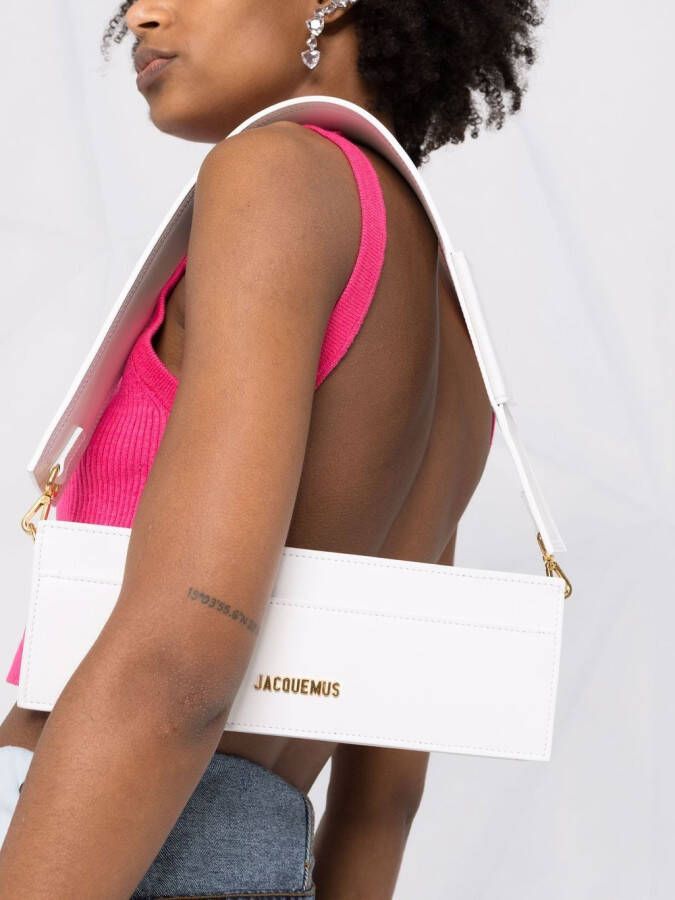 Jacquemus Le Ciuciu schoudertas Wit