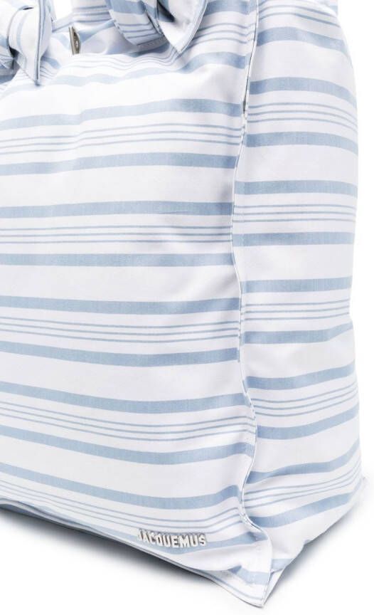 Jacquemus Le Cuscinu Pillow shopper Blauw