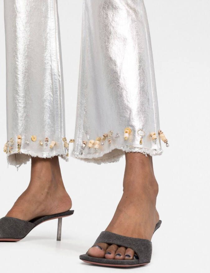 Jacquemus Jeans Zilver