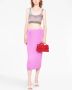 Jacquemus Le Grand Bambino suède shopper Rood - Thumbnail 2