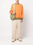 Jacquemus Sweater met gestreepte afwerking Oranje - Thumbnail 2