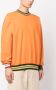 Jacquemus Sweater met gestreepte afwerking Oranje - Thumbnail 3