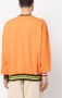 Jacquemus Sweater met gestreepte afwerking Oranje - Thumbnail 4