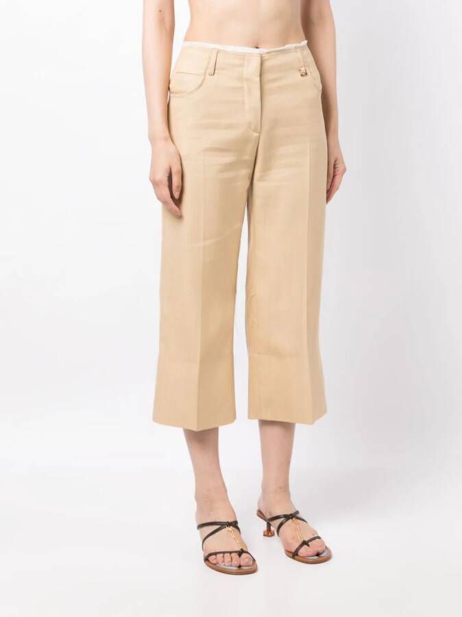Jacquemus Cropped pantalon Bruin