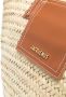 Jacquemus Le Petit Panier Soli basket tas Beige - Thumbnail 5