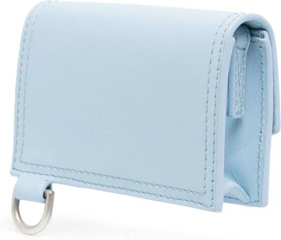 Jacquemus Le Porte Azur portemonnee met band Blauw