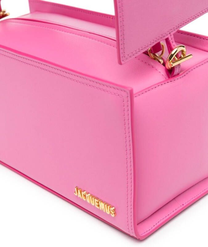 Jacquemus Le Rectangle shopper Roze