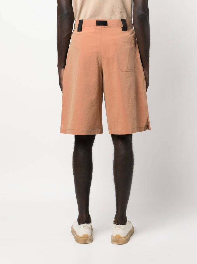 Jacquemus Shorts met ceintuur Bruin
