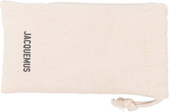 Jacquemus Les Lunettes zonnebril met vierkant montuur Blauw