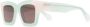 Jacquemus Les Lunettes zonnebril met vierkant montuur Groen - Thumbnail 2