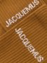 Jacquemus Les Chaussettes sokken met logo intarsia Bruin - Thumbnail 2