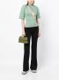 Jacquemus Le Grand Bambino suède shopper Groen - Thumbnail 2