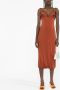 Jacquemus Midi-jurk met bustiere hals Oranje - Thumbnail 2