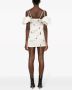 Jacquemus Mini-jurk met print Wit - Thumbnail 3