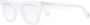 Jacquemus Nocio zonnebril met D-montuur Beige - Thumbnail 2