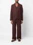 Jacquemus Jack met enkele rij knopen Bruin - Thumbnail 2