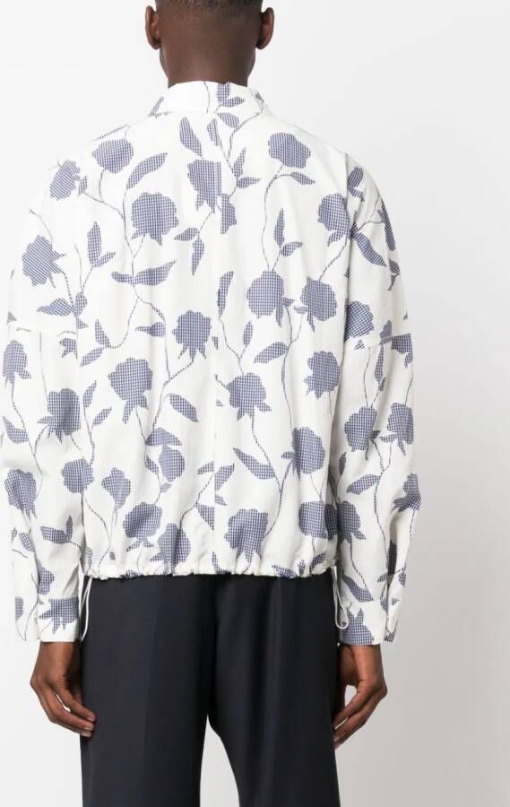 Jacquemus Overhemd met print Wit