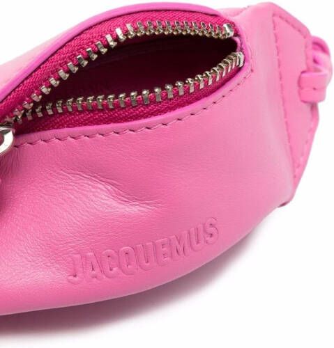 Jacquemus Portemonnee met logo-reliëf Roze
