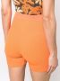 Jacquemus Le Short Arancia geribbelde fietsshorts Oranje - Thumbnail 5