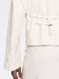 Jacquemus Blazer met ruches Wit - Thumbnail 3