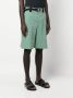 Jacquemus Shorts met ceintuur Groen - Thumbnail 3