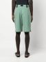 Jacquemus Shorts met ceintuur Groen - Thumbnail 4