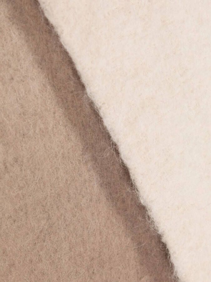 Jacquemus L'Echarpe Moisson sjaal met kleurverloop Beige