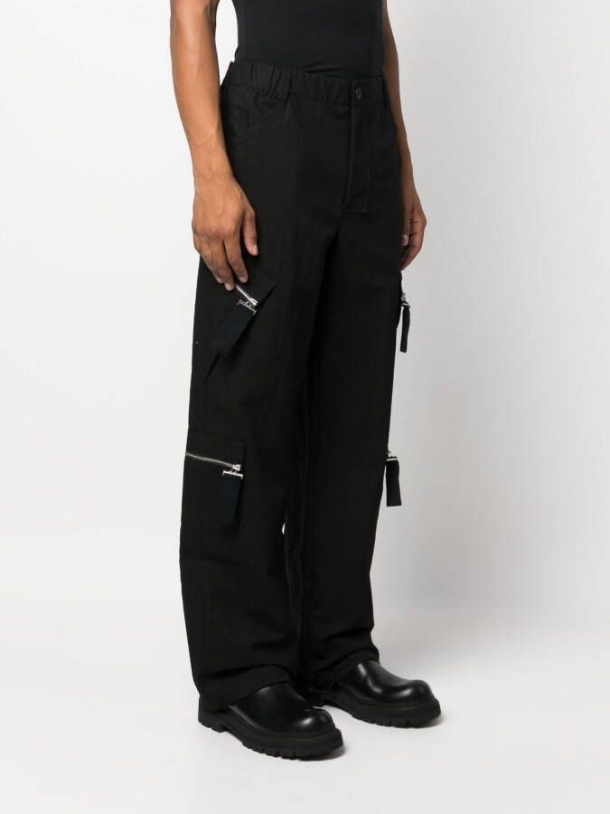 Jacquemus Straight broek Zwart