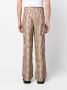 Jacquemus Gestreepte broek Bruin - Thumbnail 4