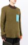 Jacquemus Sweater met colourblocking Groen - Thumbnail 3