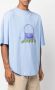 Jacquemus T-shirt met print Blauw - Thumbnail 4