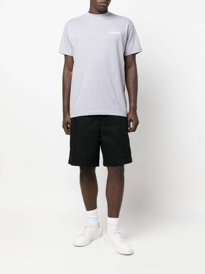 Jacquemus T-shirt met logoprint Grijs