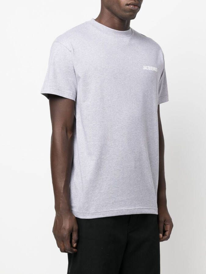 Jacquemus T-shirt met logoprint Grijs