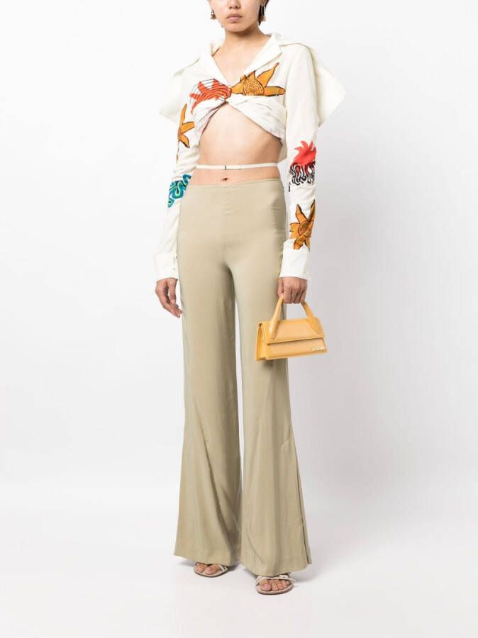 Jacquemus Top met print Geel