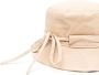Jacquemus Vissershoed met trekkoord Beige - Thumbnail 2