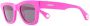 Jacquemus Zonnebril met vierkant montuur Roze - Thumbnail 2