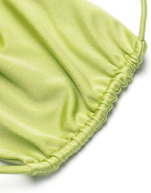 JADE Swim Isla bikinitop met ruches Groen