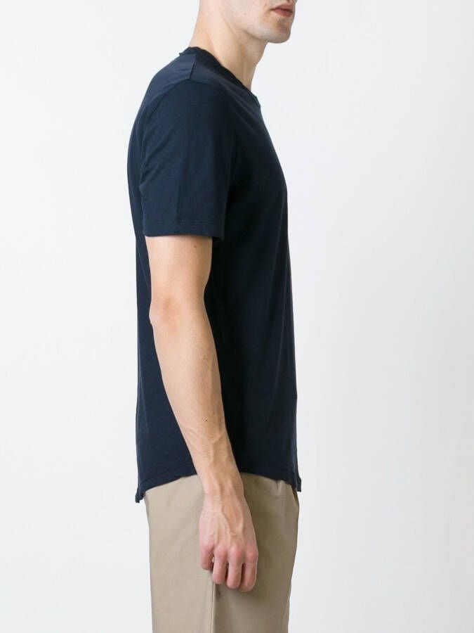 James Perse classic T-shirt Blauw