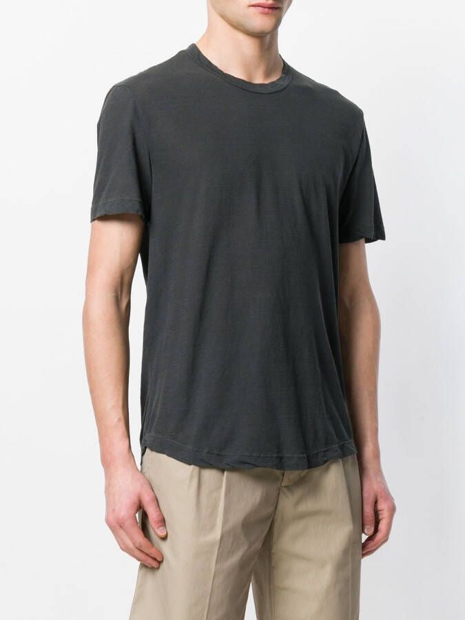 James Perse crew neck T-shirt Grijs