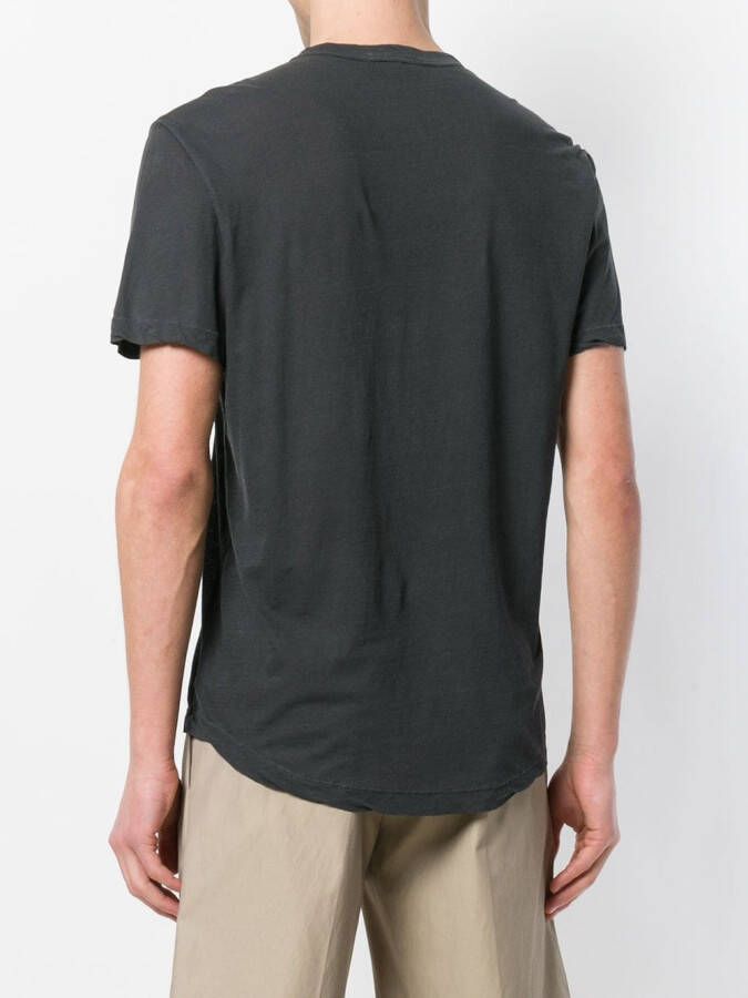 James Perse crew neck T-shirt Grijs